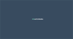 Desktop Screenshot of misactividades.com